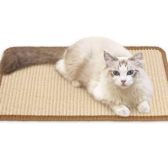 50 X 30 CM Natural Sisal Cat Scratch Mat - Picture 1 of 3